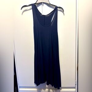 Navy blue thin dress